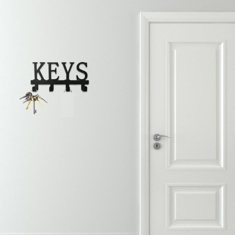 porte clés mural design